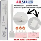 Adjust 0-3.0mm DRS140 Derma Needle Stamp Microneedle Care Roller Anti-Ageing FZ