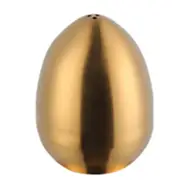 Salt Spice Pepper Shaker Stainless Steel Egg Shaped Condiment Bottle Kitchen Gadgets Metal Salt Pepper Holder Seasoning Bottle