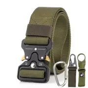 3.8cm Men Tactical Belt Army Fans Outdoor Training Belt - Army Green