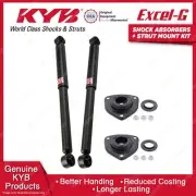 Pair Front KYB Shock Absorbers + Strut Top Mount Kit for Nissan Pulsar N15 95-98 (for: Nissan)