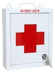 Metal First Aid Box/Emergency Medical kit/First Aid Box for School, Office/Home
