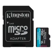 Kingston Canvas Go Plus microSDXC Memory Card - 256GB UHS-I - Class 10 - U3 -