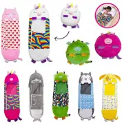 180cm*70cm Large Happy Sleeping Bag Nappers Kid Pillow Stuffed Toy Birthday Gift
