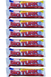 Nestle Big Turk, Chocolate Bar, 8pk, (60g/2.1 oz per bar)