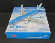 Phoenix Models KLM A330-300. PH-AKD. 100th Anniversary. 1:400 Scale. Brand New