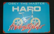 Haro Bmx Metal Poster Sign