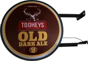Toohey's Old Dark Ale Bar Lighting Wall Sign Light LED