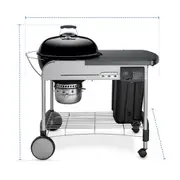 BBQ Cover for Weber Performer Deluxe Charcoal BBQ 57cm