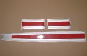 Stripes for Ferrari F430 Spider 16m style stickers set graphics scuderia 430 red