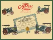 Rumely Oil Pull Tractors of LaPorte, Indiana NEW Sign: 24 x 30" USA STEEL