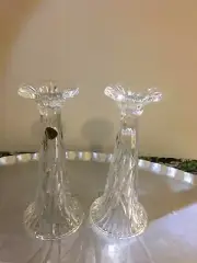 RCR isis crystal candle sticks/ vases - A pair