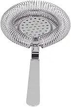 Stainless Steel Cocktail Strainer, Multifunctional Bar Strainer, Fine Filtering Tools for Bartending, Restaurant, and Party(Silver)