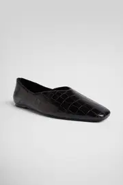 Ilaria Ballet Flat Espresso Size 40 | Elka Collective