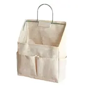 Hanging Storage Bag on Dormitory Wall Wall Door Wardrobe Desktop Fabric Bag9572