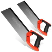 ABS&TPR Handles Carbon Steel Blades Pruning 65Mn Spring Steels 12" Hand Saw 2PC