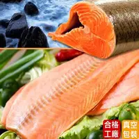 在飛比找森森購物網優惠-【海之醇】野生去骨去刺鮭魚清肉-6片組(300g±10%/片