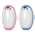 Penguin Lint Roller Reusable Lint Remover Portable Lint Roller (Pink and Blue) H