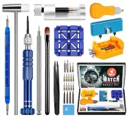 JOREST Watch Repair Kit Battery Replacement Link Removal Opener Screwdriver Set