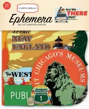Carta Bella "ARE WE THERE YET?" Ephemera Pack
