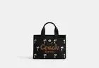 COACH x PEANUTS Cargo Tote Bag 26 Snoopy Print Black Multi CBF70 Outlet NEW