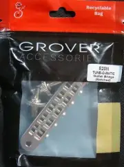 Grover 520N Tune-O-Matic Style Nashville Bridge, Nickel