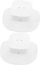 HOMSFOU 2pcs Security Camera Cover: Outdoor Security Protective Cover - Universal Waterproof Shield Protector Housing for Dome Cameras