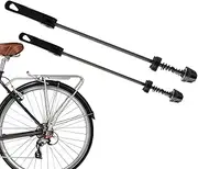 Wheel Hub Front and Rear Skewers - Quick Release Clip Bolt Lever | Secure Locking Mechanism Accessories for Wheel Changes Repairs Conversions Cycling Competitions