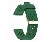 Fossil Hybrid Gazer Tropic Dive Silicone Watch Straps - Green