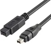 Firewire IEEE1394 800 to 400 9-Pin to 4-Pin Adapter Cable 1.8M M/M Cord