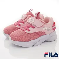 在飛比找樂天市場購物網優惠-FILA斐樂頂級童鞋-輕量老爹運動鞋2-J434W-551粉