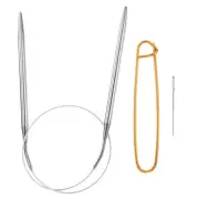 24" Circular Knitting Needles US 10.5/6.5mm Needles 5.51" Stainless Steel