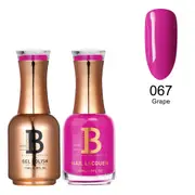 Billionaire Gel Polish UV LED & Nail Lacquer Duo 067 Grape 15ml
