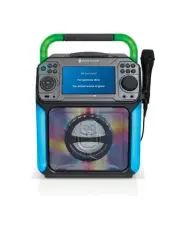 Singing Machine Groove XL Stand Alone Karaoke Machine, 6 Vocal Effects & LED