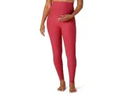 Beyond Yoga Maternity Empire Waisted Spacedye MIDI Leggings (Paradise Coral) NWT