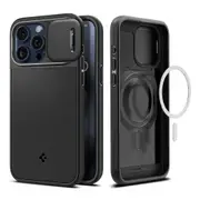 SPIGEN iPhone 15 Pro Max Case, 6.7 2023 Genuine Optik Armor MagFit MagSafe Compatible Magnet Cover for Apple