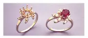 14kt White or Yellow Gold 7x5mm Oval Accented Ring Size 6.5