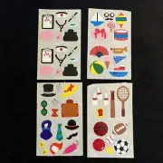 Lot Of Vintage 80’s Mrs. Grossman’s Stickers By The Yard