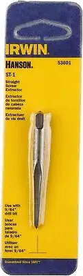 IRWIN #1 ST-1 STRAIGHT SCREW EXTRACTOR HANSON HAN53601