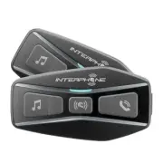 Interphone UCOM4 Motorcycle Helmet Bluetooth Universal Intercom - Twin Pack
