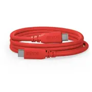 2m SuperSpeed USB C to USB C Cable 5Gbps Data Transfer 60W Charging Red