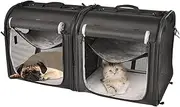 Labymos Portable Cat Bag Breathable Pet Bag Outing Bag Shoulder Bag Portable Winter Warm Fashion Pet CER for Small Dogs and Cats Skin-Friendly Comfortable Ventilation Large Capacity Design