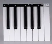 GENUINE KORG Microx, R3, X50, PA500 KEY SET w/ High C (8xWhite 5xBlack Keys)