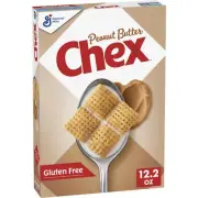 Peanut Butter Chex Cereal Gluten Free Breakfast Cereal Made with Whole Grain ...