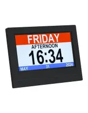 [Artiss] Digital Day Clock in Black