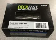(1 Lb.) Deckfast # 8 X 3” Grade 305 Stainless Steel Trim Head Deck Screws