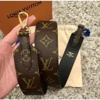 在飛比找蝦皮購物優惠-二手 LV Monogram 肩帶 J02288 黑色 J0