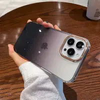 在飛比找蝦皮購物優惠-星空漸層閃粉單採適用iphone15手機殼蘋果14硬殼13p