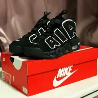 在飛比找Yahoo!奇摩拍賣優惠-【正品】Nike Air More Uptempo Blac