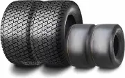 Set 4 WANDA 11x4-5 & 18x8.5-8 4PR Zero-Turn Lawn Mower Turf Tires