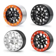 1.9" Metal Beadlock Wheel Rims for 1/10 RC Crawler Axial SCX10 TRX4 RC 4WD D90